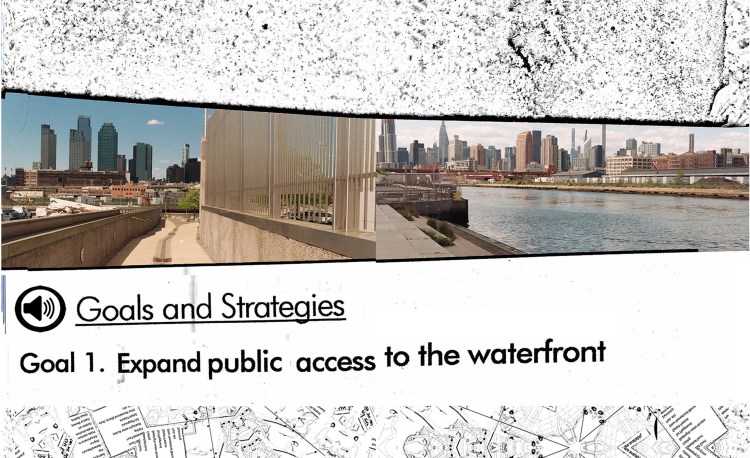 inside spread of waterfront access mapping manual